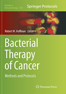 Kartonierter Einband Bacterial Therapy of Cancer von 