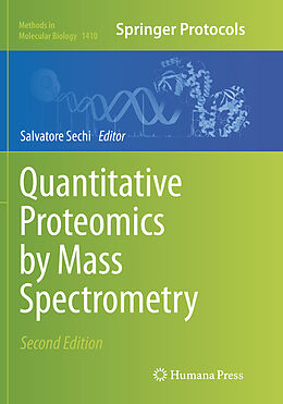 Kartonierter Einband Quantitative Proteomics by Mass Spectrometry von 