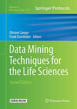 Kartonierter Einband Data Mining Techniques for the Life Sciences von 