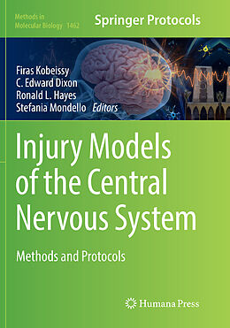 Kartonierter Einband Injury Models of the Central Nervous System von 