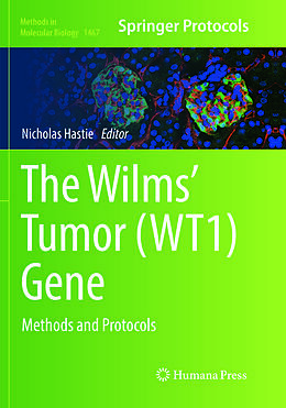 Kartonierter Einband The Wilms' Tumor (WT1) Gene von 