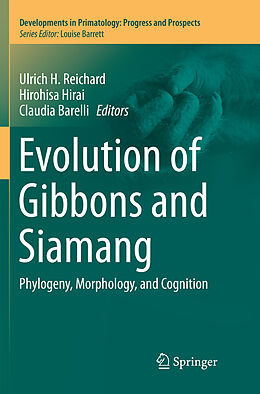 Kartonierter Einband Evolution of Gibbons and Siamang von 