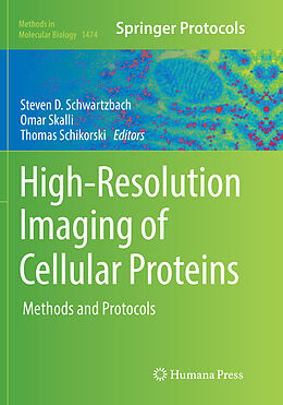 Kartonierter Einband High-Resolution Imaging of Cellular Proteins von 