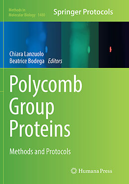 Kartonierter Einband Polycomb Group Proteins von 