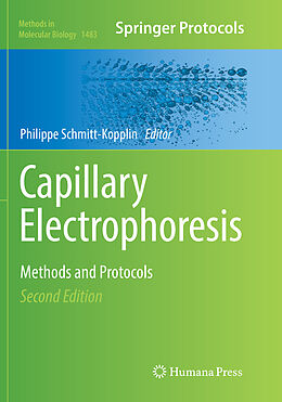 Kartonierter Einband Capillary Electrophoresis von 