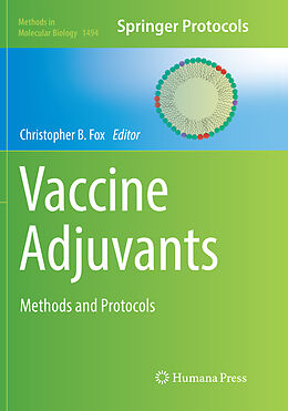 Kartonierter Einband Vaccine Adjuvants von 