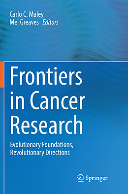 Kartonierter Einband Frontiers in Cancer Research von 