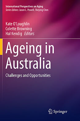 Couverture cartonnée Ageing in Australia de 