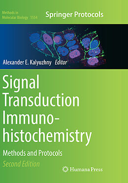 Couverture cartonnée Signal Transduction Immunohistochemistry de 