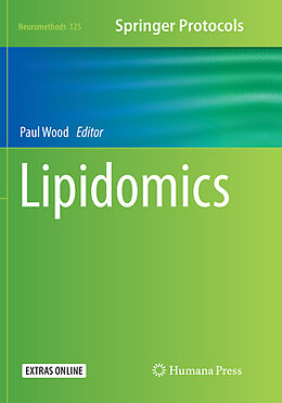 Couverture cartonnée Lipidomics de 