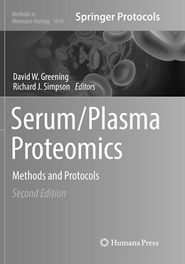 Kartonierter Einband Serum/Plasma Proteomics von 