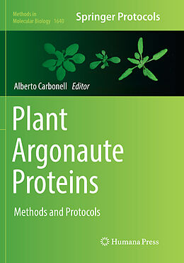 Kartonierter Einband Plant Argonaute Proteins von 