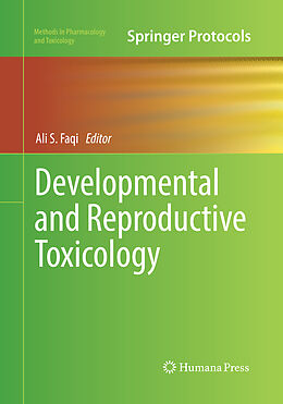 Couverture cartonnée Developmental and Reproductive Toxicology de 