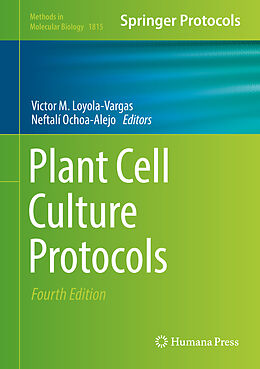 Fester Einband Plant Cell Culture Protocols von 