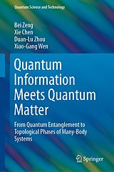 eBook (pdf) Quantum Information Meets Quantum Matter de Bei Zeng, Xie Chen, Duan-Lu Zhou