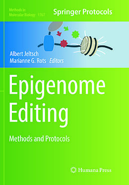 Kartonierter Einband Epigenome Editing von 