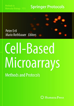 Kartonierter Einband Cell-Based Microarrays von 