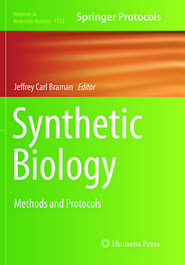 Kartonierter Einband Synthetic Biology von 