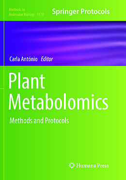 Kartonierter Einband Plant Metabolomics von 