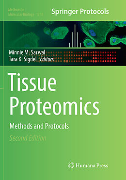 Kartonierter Einband Tissue Proteomics von 
