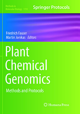 Kartonierter Einband Plant Chemical Genomics von 