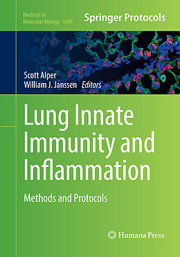 Kartonierter Einband Lung Innate Immunity and Inflammation von 