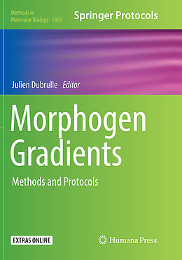 Couverture cartonnée Morphogen Gradients de 