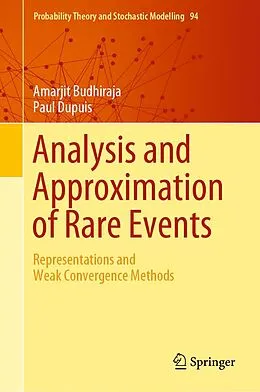 E-Book (pdf) Analysis and Approximation of Rare Events von Amarjit Budhiraja, Paul Dupuis