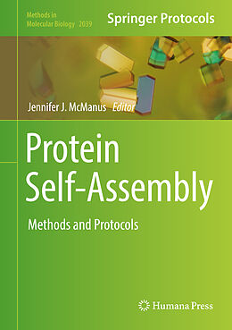 Livre Relié Protein Self-Assembly de 