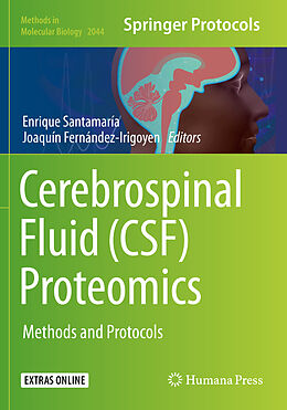 Couverture cartonnée Cerebrospinal Fluid (CSF) Proteomics de 