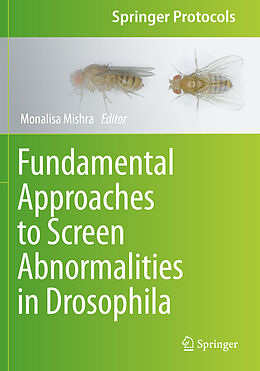Kartonierter Einband Fundamental Approaches to Screen Abnormalities in Drosophila von 