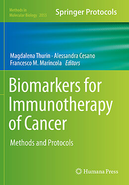 Couverture cartonnée Biomarkers for Immunotherapy of Cancer de 