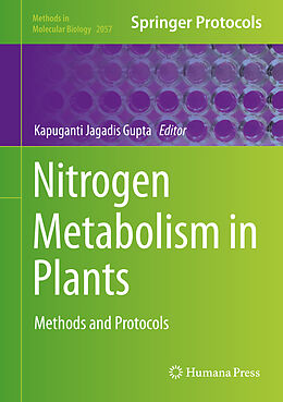 Livre Relié Nitrogen Metabolism in Plants de 