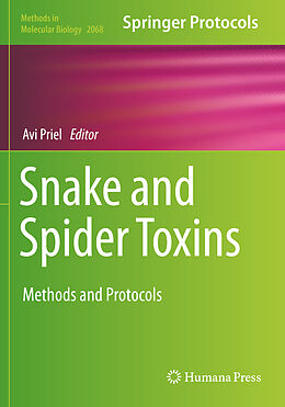 Couverture cartonnée Snake and Spider Toxins de 