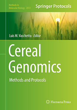 Livre Relié Cereal Genomics de 