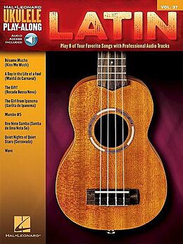  Notenblätter Latin (+Online Audio Access)ukulele playalong vol.37