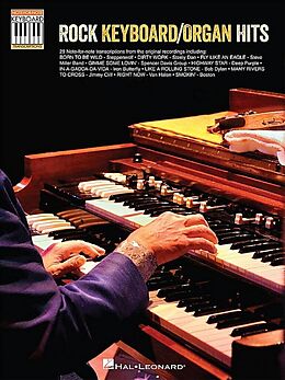  Notenblätter Rock Keyboard/Organ Hits