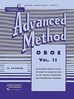 Himie Voxman Notenblätter Advanced Method vol.2 for oboe