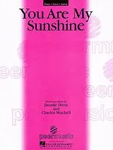 Jimmie Davis Notenblätter You are my Sunshine