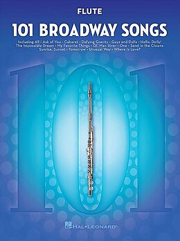  Notenblätter 101 Broadway Songs