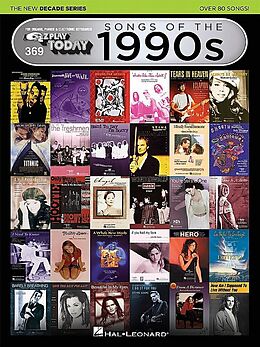  Notenblätter Songs of the 1990s