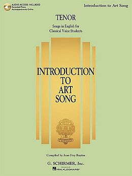  Notenblätter HL50600559 Introduction to Art Song (+Audio Access)