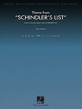 John *1932 Williams Notenblätter Theme from Schindlers List