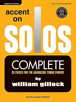 William Gillock Notenblätter Accent on Solos - complete Edition