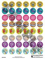  Instrumente+Zubehör Piano Achievement Stickers (Pack of 96 Stickers)