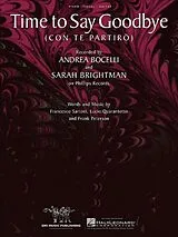Francesco Sartori Notenblätter Time to Say Goodbye (Con te partirò)