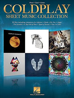  Notenblätter ColdplaySheet Music Collection