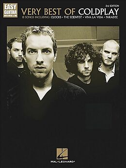  Notenblätter Very Best of Coldplay