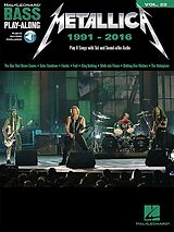 Notenblätter Metallica 1991-2016 (+Online Audio Access)