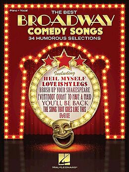  Notenblätter The best Broadway Comedy Songs